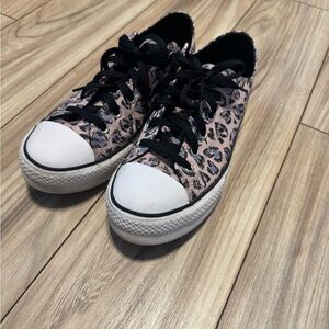 Leopard Print Sneakers (Converse)
